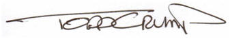 sig of Todd Crump